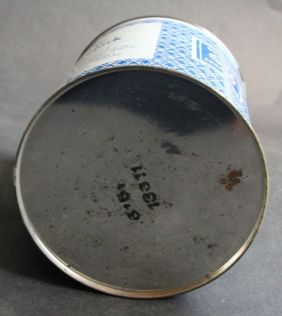 Preview: Volkswagen Lackdose 1961 original Kunstharz-Dose mit VW Emblem  "Original Ersatzteil" (4403)